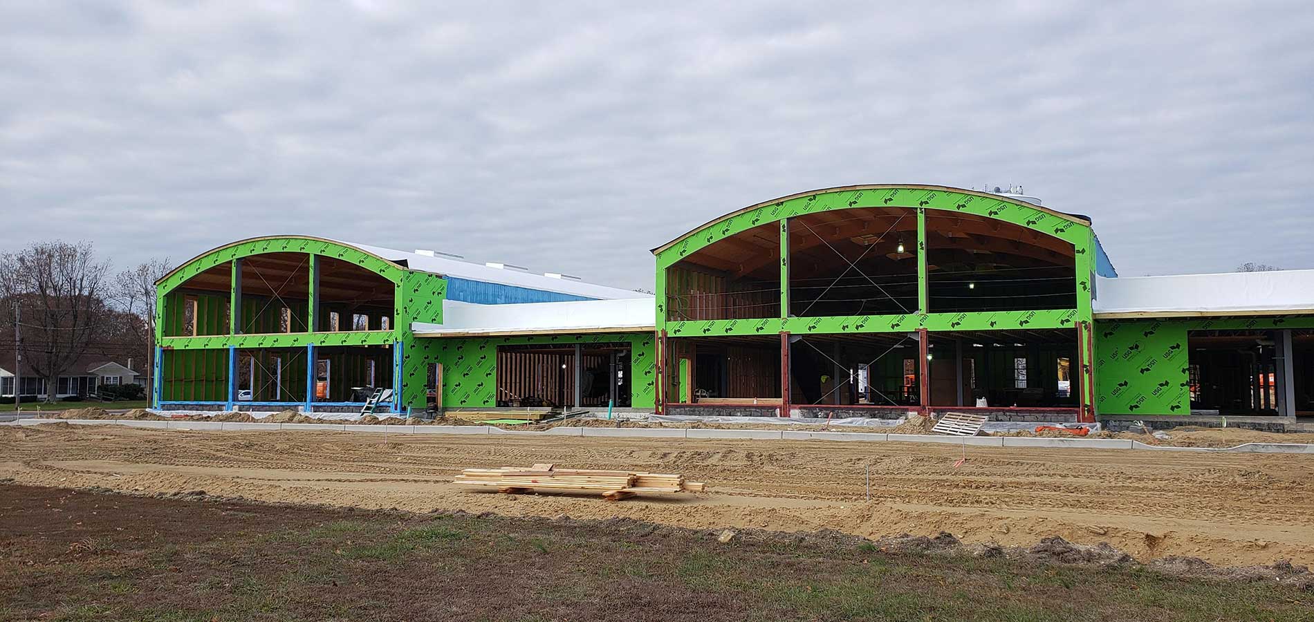 Multi-Tenant UAS Building Exterior View